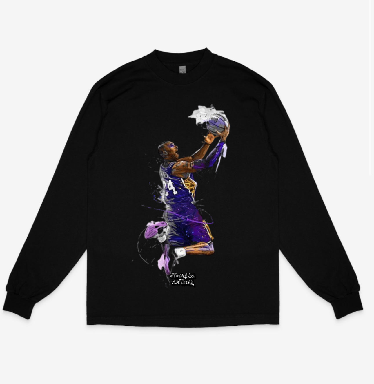 Otherside "Kobe" Long Sleeve T-Shirt (Black)