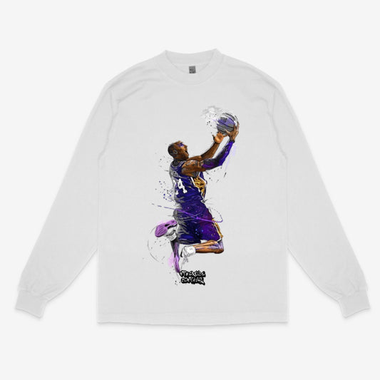 Otherside "Kobe" Long Sleeve T-Shirt (White)